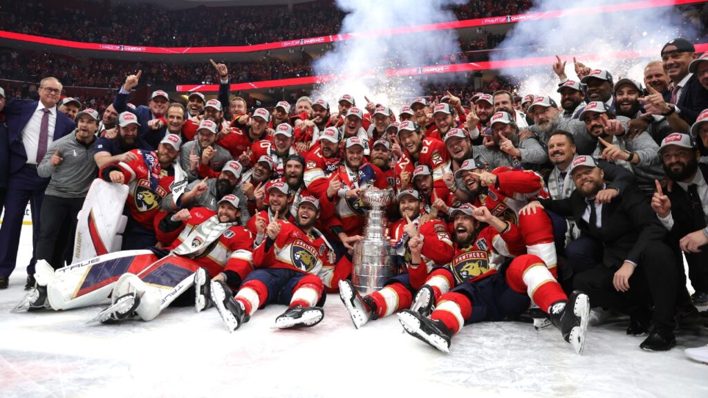 Panthers defeat Oilers in an intense Game 7 to win their first Stanley Cup in Franchise History